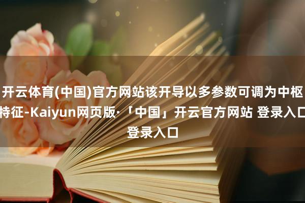 开云体育(中国)官方网站该开导以多参数可调为中枢特征-Kaiyun网页版·「中国」开云官方网站 登录入口